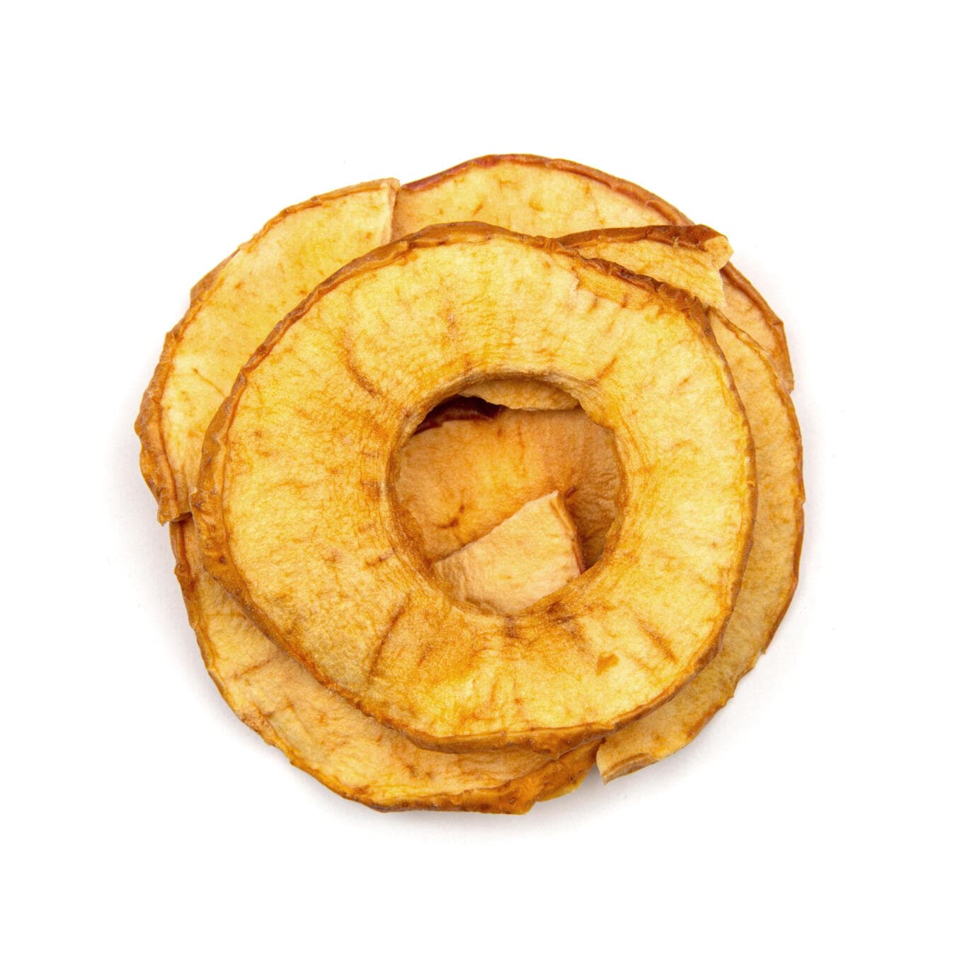 Apples with skin